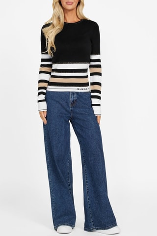 Pull Cindy - Noir et blanc