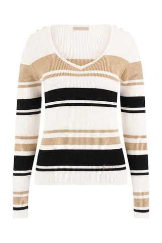 Pull Evie - Blanc et noir