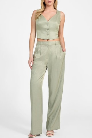 Gilet de costume Camille - Vert olive