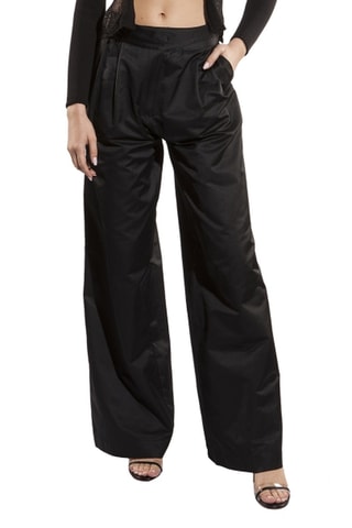 Pantalon talle haute - Noir