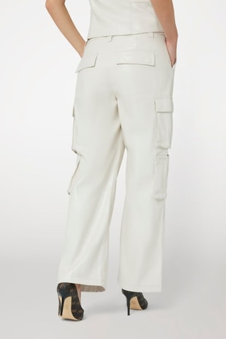 Pantalon cargo taille Kori - Ecru