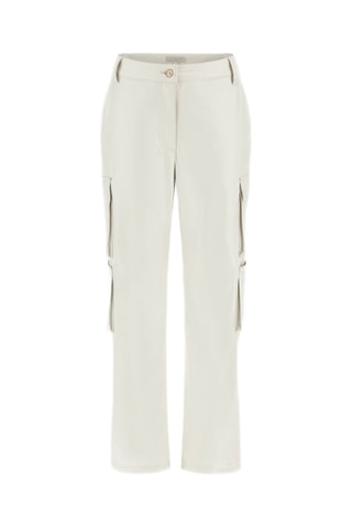 Pantalon cargo taille Kori - Ecru