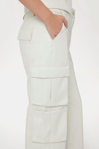 Pantalon cargo taille Kori - Ecru