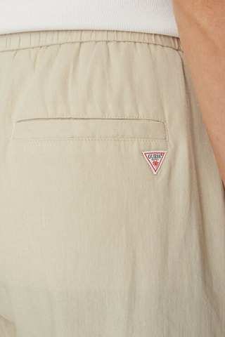 Pantalon en lin - Beige clair - Guess