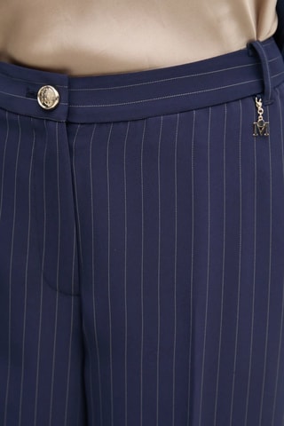 Pantalon wide legs taille haute Sidney - Bleu marine