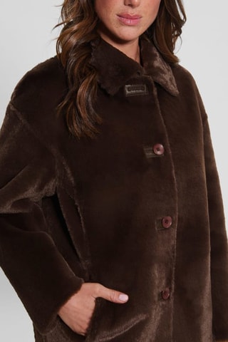 Manteau réversible - Marron