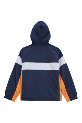 Coupe-vent à capuche - Bleu marine - Guess
