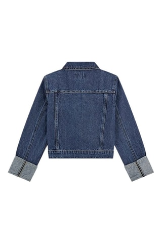 Veste en jean Lurex - Bleu foncé