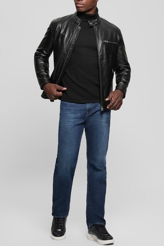 Veste Biker - Noir