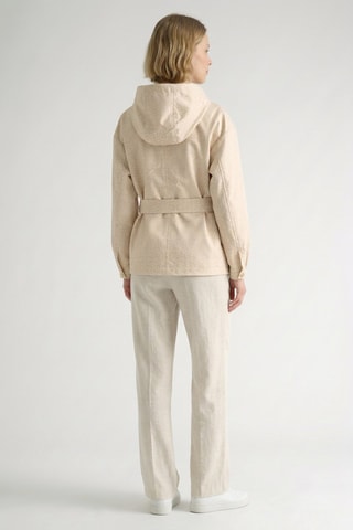 Veste à capuche Dyan - Ecru