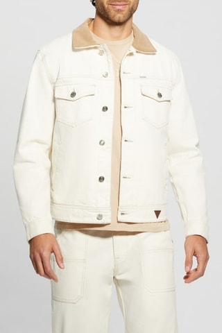 Veste en jean Dean - Blanc