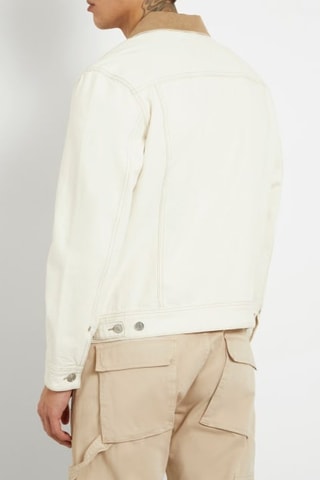 Veste en jean Dean - Blanc