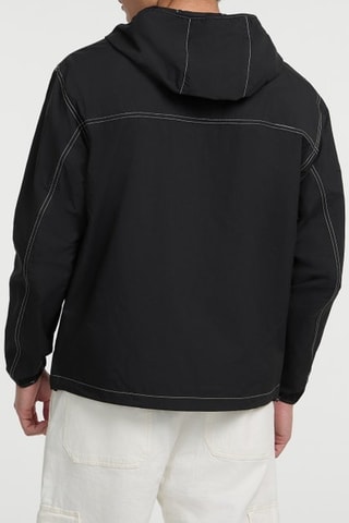 Coupe-vent à capuche - Noir - Guess