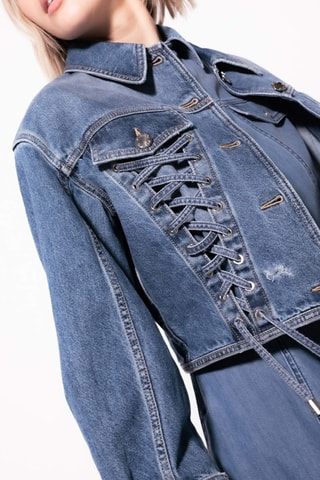 Veste en jean - Bleu