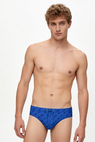 Slip de bain - Bleu