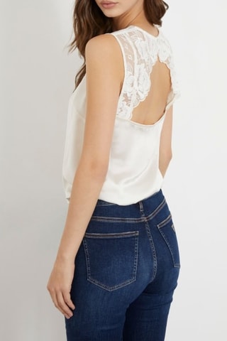 Top Perla - Blanc