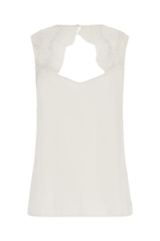 Top Perla - Blanc