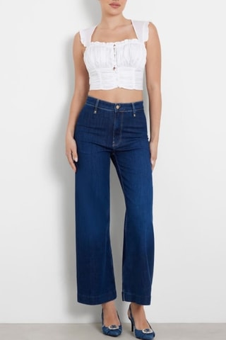 Crop top Zoe - Wit