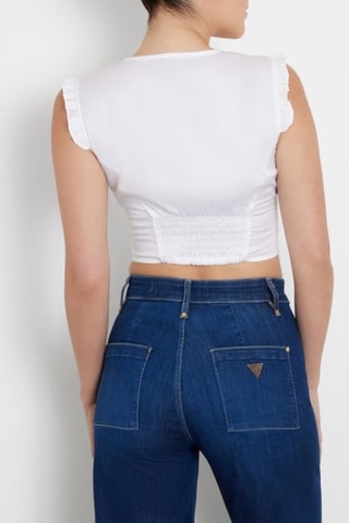 Crop top Zoe - Wit