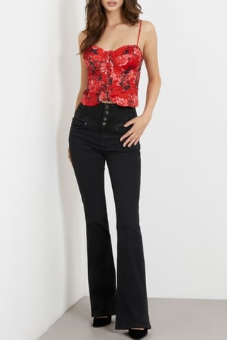 Crop top Maia - Rouge