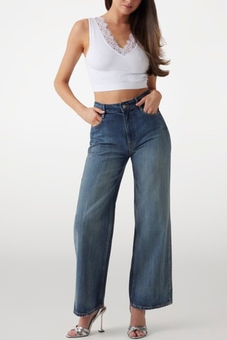 Crop top Raquel - Blanc