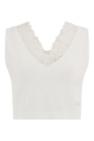 Crop top Raquel - Blanc