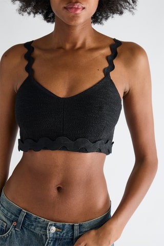 Crop top - Noir