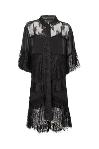 Robe chemise - Noir