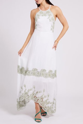 Robe longue - Blanc