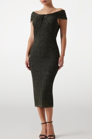 Robe fourreau Gia - Noir - Guess By Marciano
