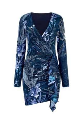 Robe fourreau Emily - Bleu