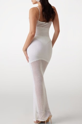 Robe fourreau - Blanc