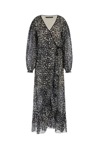 Robe portefeuille Felisia - Gris foncé