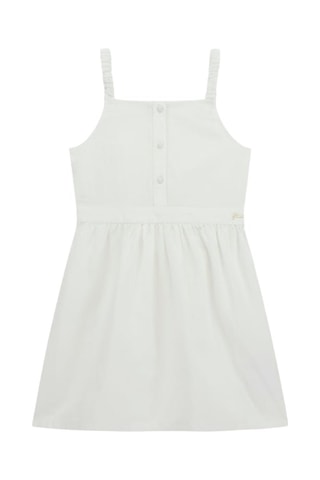 Robe en lin Blend - Blanc - Guess