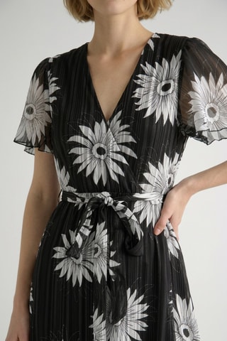 Robe portefeuille Quid Bajia - Noir et blanc