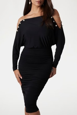 Robe fourreau Adri - Noir
