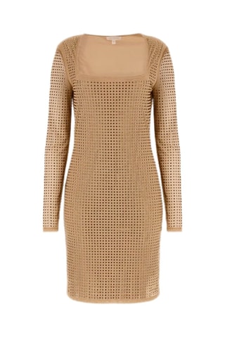 Robe fourreau Emilie - Beige foncé