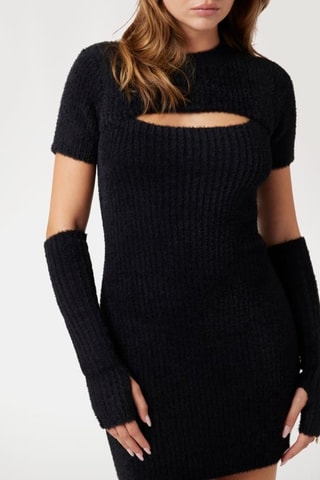 Robe fourreau Meteor - Noir
