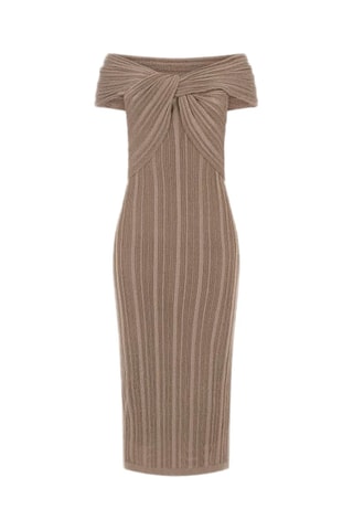 Robe fourreau Gia - Marron - Guess By Marciano