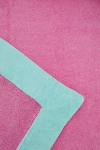 Serviette de plage - Vert d’eau et rose poudré - Guess