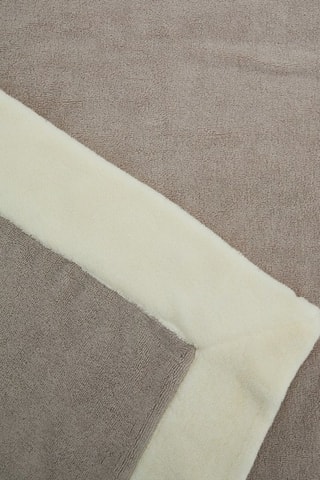 Serviette de plage - Gris foncé et écru - 180 x 100 cm - Guess