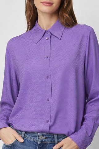 Chemisier en soie - Violet