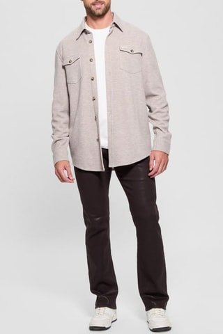 Chemise Collins - Beige - Guess