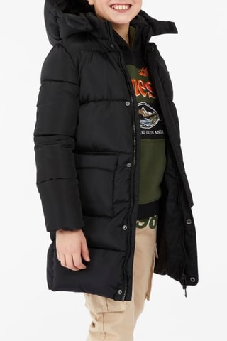 Doudoune à capuche - Noir - Guess