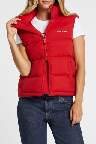 Doudoune sans manches - Rouge - Guess