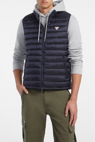 Doudoune sans manches - Bleu marine - Guess