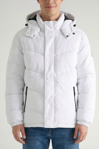 Doudoune à capuche Chalo - Blanc