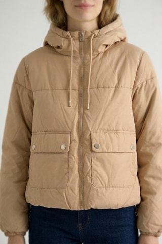 Doudoune à capuche Dakir - Beige
