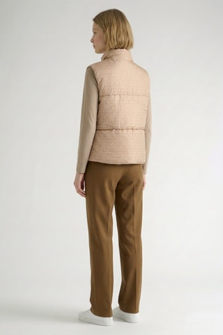 Doudoune réversible sans manches Virginia - Beige
