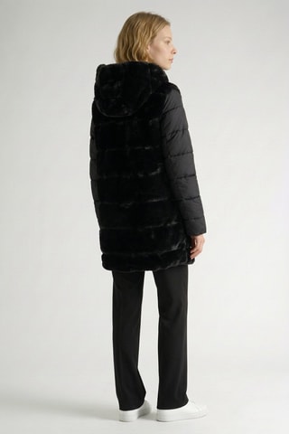 Doudoune longue Olivianne - Noir